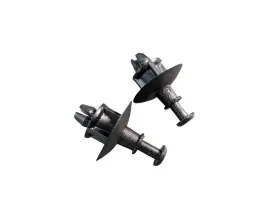 1j6863449b Volkswagen 1999-2004 Golf Gti Cargo Cover Parcel Shelf Clips Black