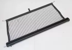 1j9861691l62f Volkswagen Vw Mk4 Varian Jetta/golf Rare Removable Net Partition Black Genuine Oem Nos Part #2