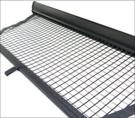 1j9861691l62f Volkswagen Vw Mk4 Varian Jetta/golf Rare Removable Net Partition Black Genuine Oem Nos Part