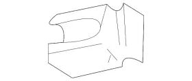 3b9-867-289 Volkswagen Genuine Lift-gate Trim Panel Clip
