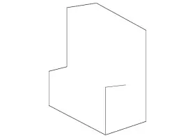 3g8-867-097 Volkswagen Genuine Package Tray Stop