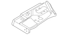 5c6-809-992 Volkswagen Genuine Package Tray