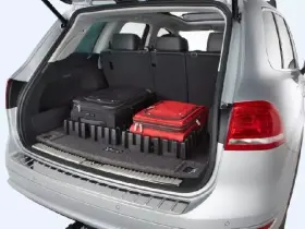 1k0-017-221 Volkswagen Accessories Cargo Trunk Liner With Blocks Organizer For Car Storage Black