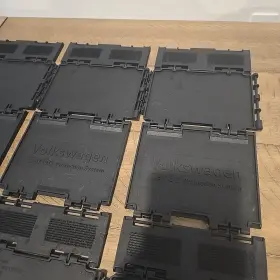Z183 Volkswagen Vw 8 Piece Cargo Management System Trunk Organizer Blocks Protection #2
