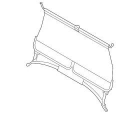 32333531 Volvo Genuine Cargo Net