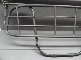 8685709 Volvo V50 04-11 Cargo Dog Pet Gate Barrier Swing Away Up Oem Black Metal Grille #2