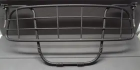8685709 Volvo V50 04-11 Cargo Dog Pet Gate Barrier Swing Away Up Oem Black Metal Grille