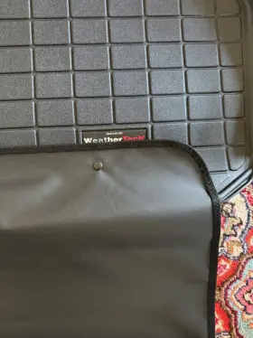 401329sk Weathertech Mercedes 2024 Gls Suv Cargo Liner With Bumper Guard. Black #3