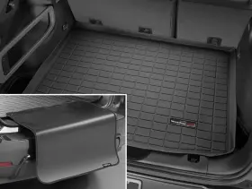401329sk Weathertech Mercedes 2024 Gls Suv Cargo Liner With Bumper Guard. Black