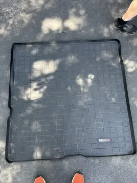 40222 Weathertech Cargo Liner Mat For Expedition/navigator - 2003-2017 Large Black