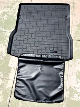 40568sk Weathertech Cargo Trunk Liner For Tesla Model S 2014-2015 Black #2
