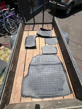 40674 Weathertech Floor Cargo Liner For Cadillac Cts-v Sedan - 2010- 2015 Black
