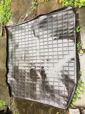 41424 Weathertech Cargo Liner Trunk Mat For Chevy Traverse Black Pre-owned #2