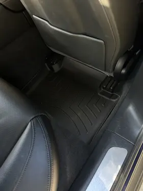 4411802 Weathertech 2018 Porsche Panamera Rear Seat And Trunk Cargo Liner Mats - Black #2