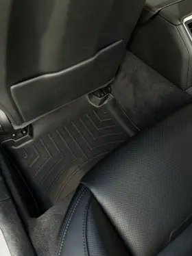 4411802 Weathertech 2018 Porsche Panamera Rear Seat And Trunk Cargo Liner Mats - Black #3
