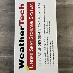 4s002 Weathertech Under Seat Storage System - Black #2