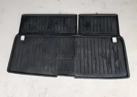 44336-1 Weathertech And Nissan 2017-2018 Armada Floor Liners Logo Cargo Liner Black #2
