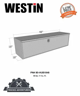 Westin 707742051894 80-hub1848 Brute Hd Under Body Tool Box