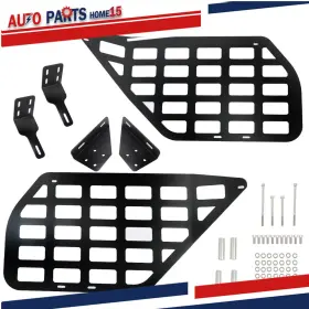Aps1829118 Wflnhb Fit For Toyota 4runner 10-21 Rear Cargo Rack Shelf Luggage Storage Molle Steel