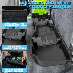 Wmsb-0003 Whalemotor Underseat Storage Compatible With Chevy Silverado/gmc Sierra Crew Cab 1500 20 #3