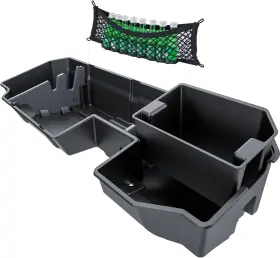 Wmsb-0004 Whalemotor Underseat Storage Compatible With Chevy Silverado/gmc Sierra Black