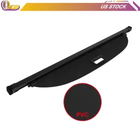 Whee17735207 Whee Cargo Cover For 2010-2015 Toyota Prius Black Rear Retractable Security Shade
