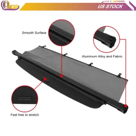 Whee18003707 Whee Cargo Cover For 2002-2006 Honda Cr-v Sport 2.4l Rear Retractable Security Shade