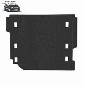Wiqp383 Wi-auto Cargo Liner Tray Mat For Jeep Wrangler Jl 2018-2021 Rubber Trunk Floor