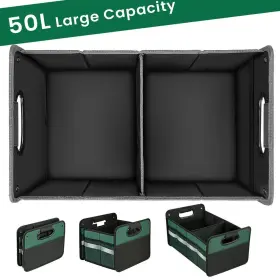 Wh-qc004 Winhunt Car Trunk Organizer Storage And Reinforced Handles 50l Waterp #3