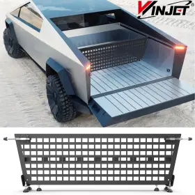 Nct01n104-bx Winjet Cybertruck Accessories Truck Bed Divider Fit For 2024 2025 Tesla