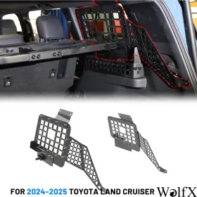 Nlc01n102 Wolfx For 2024-2025 Toyota Land Cruiser Interior Rear Window Molle Panel Side