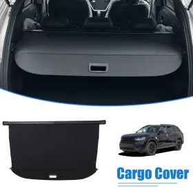 X Autohaux 745060646002 Cargo Cover For Volkswagen Atlas/teramont 20-23 Suv Rear Trunk Shielding Shade