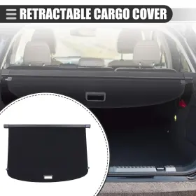 X Autohaux 766549126259 Car Retractable Cargo Cover For Toyota Corolla Cross Rear Trunk Shield Shade