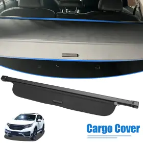 X Autohaux 786527224821 Retractable Cargo Cover For Honda Crv 2023 Rear Trunk Shielding Shade Black