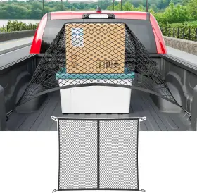 2025030701 Xipex For 2019-2025 Dodge Ram 1500 Truck Bed Cargo Net Netting 47.24 Inch X47.24