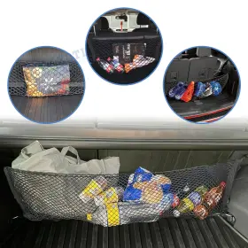 Ad49m Xotic Tech #ad49m Rear Trunk Seats Envelope Style Web Cargo Net For Honda Cr-v 2012-2025 Brand New