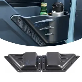 Kt543 Xotic Tech 2pcs Side Front Door Storage Tray Container Accessories For Ford Bronco 21-2025