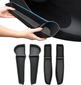 Xprite Ap-dsb-tsla-y-g2-1 Front And Rear Door Side Organizer Tray Storage For Tesla Model Y Juniper 2025-26