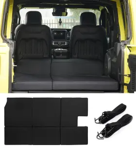 Jp-pad-g2-k-1 Xprite Upgraded 3 Inch Thick Trunk Sleeping Bed Mattress For 18-25 Jeep Wrangler Jl 4 Door