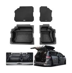 Dryrtjryj-43576345 Yboueo For 2023 Toyota Sienna Trunk Storage Box 2022 2021 Tru