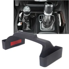 Yusen233 550733994416 For Jeep Wrangler Jl 2018 2019-2021 Gear Tray Shift Storage Box Black Us
