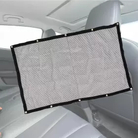 Pe0006 Zonetech Zone Tech Back Seat Car Pet Mesh Net Cage Barrier Medium