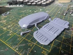 Scale Model 3D Resin Printed Roof Box With Adjustable Bars Diecast. Fixed Price $10.76.
