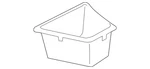 Genuine Mitsubishi Storage Box 7646A171. Fixed Price $74.58.
