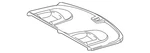Genuine Mercedes-benz Package Tray Trim 210-690-29-49-7E44. Fixed Price $28.91.