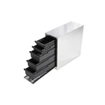Dee Zee DZ95DA Aluminum Wheel Well Tool Box W/ Steel Drawers For 6'/8' Bed. Fixed Price $455.97.