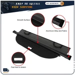 Retractable Cargo Cover For Porsche Cayenne 2011-2018 Luggage Security Shade. Fixed Price $97.73.