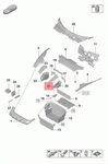 Genuine Porsche Taycan Y1A Cover Left Black 9J1864551OK1. Fixed Price $81.94.