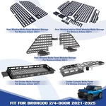 Rear Window & Center Console Pet Divider Molle Panel Storage For Bronco 2021+. Fixed Price $95.00.