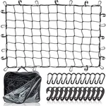 Natural Latex Core Cargo Net For Suv Roof Rack 3'X4' Stretches To 6'X8'.... Fixed Price $36.39.
